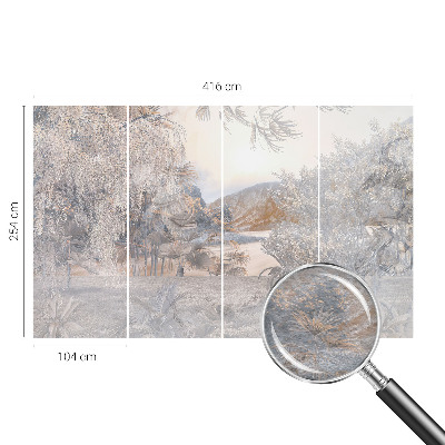 Vliesová fototapeta na stenu Povaha jemnosti