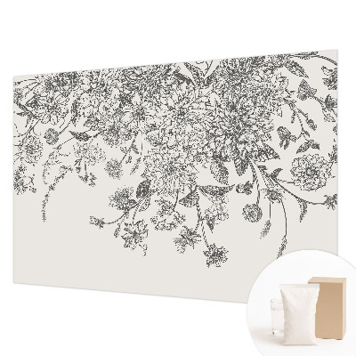 Vliesová tapeta na stenu Kvetinový vzor