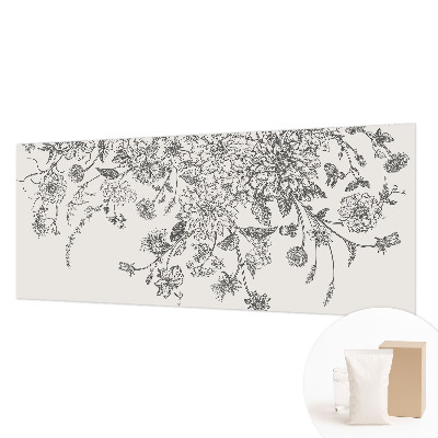 Vliesová tapeta na stenu Kvetinový vzor