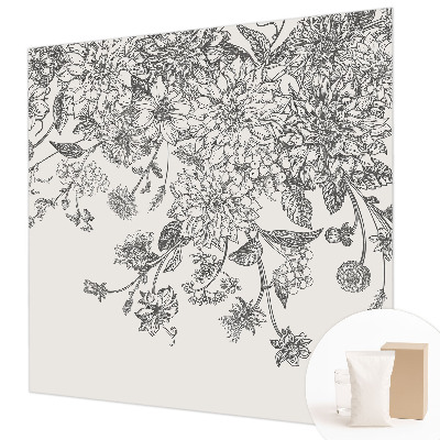 Vliesová tapeta na stenu Kvetinový vzor