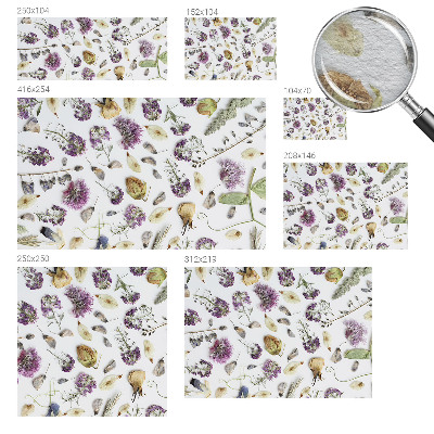 Fototapeta do obývačky Sušené kvety