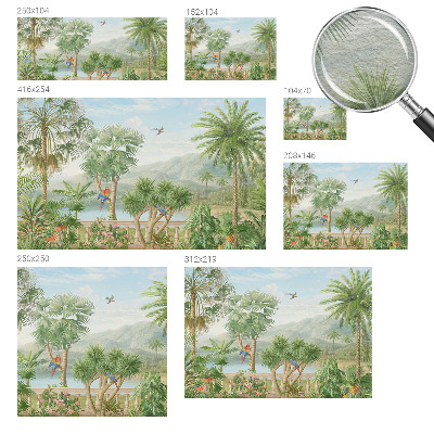 Fototapeta do spálne Exotická krajina