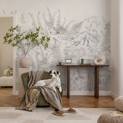 Vliesová fototapeta do spálne Lesné zvieratá