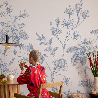 Fotografická tapeta vliesová Kvetinový vzor