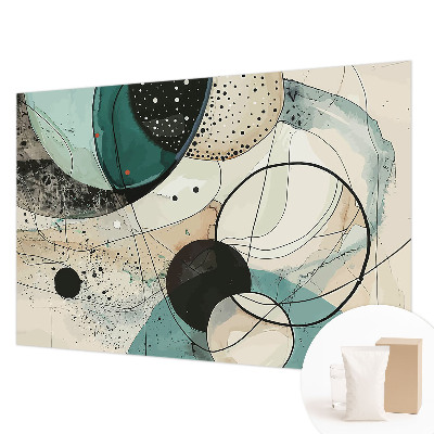 Vliesová fototapeta s potlačou Farebné kruhy