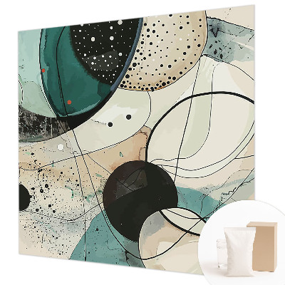 Vliesová fototapeta s potlačou Farebné kruhy