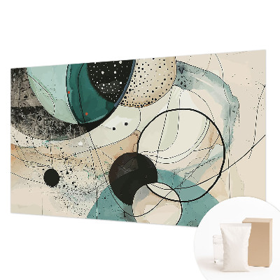 Vliesová fototapeta s potlačou Farebné kruhy