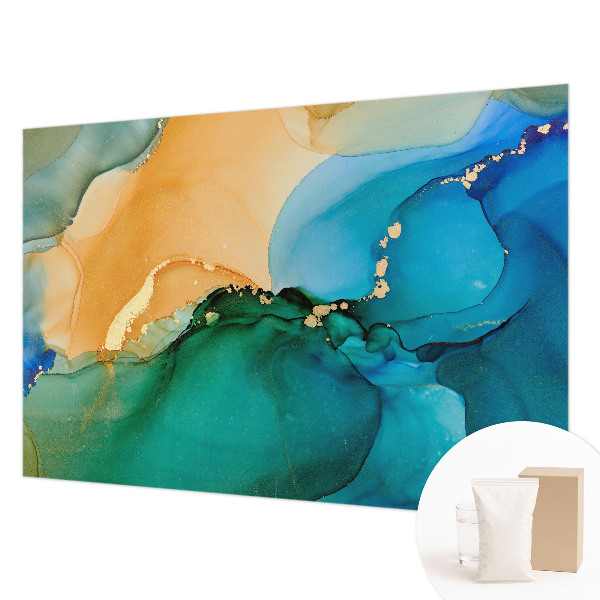 Dekoratívna fototapeta na stenu Farebné vlny