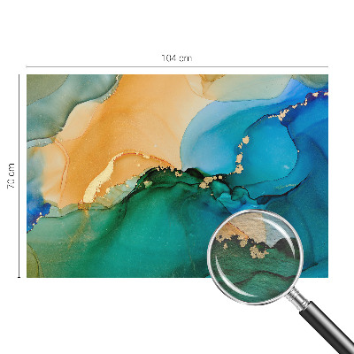 Dekoratívna fototapeta na stenu Farebné vlny