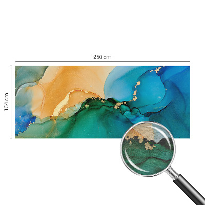 Dekoratívna fototapeta na stenu Farebné vlny