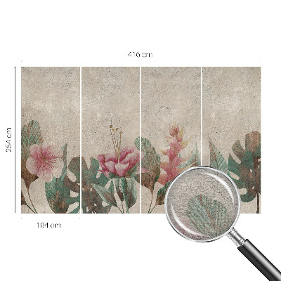 Moderná fototapeta Jemná flóra