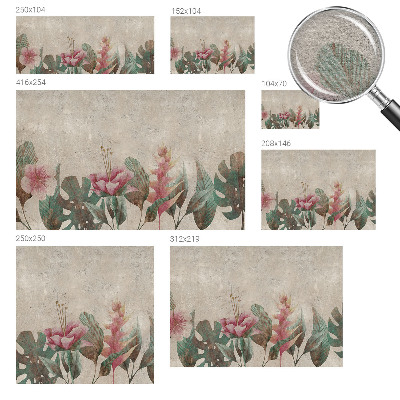 Moderná fototapeta Jemná flóra