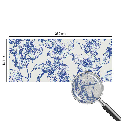 Fototapeta s potlačou na vliese Kvetinové konáre