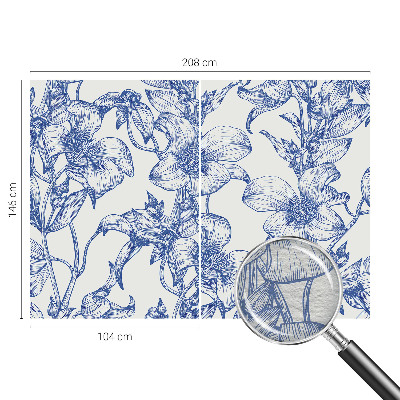 Fototapeta s potlačou na vliese Kvetinové konáre