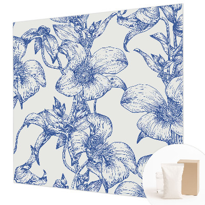 Fototapeta s potlačou na vliese Kvetinové konáre