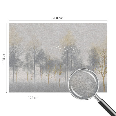 Fototapeta na mieru do obývačky Lesná harmónia