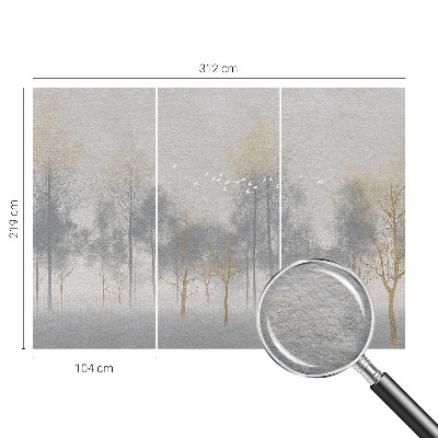 Fototapeta na mieru do obývačky Lesná harmónia