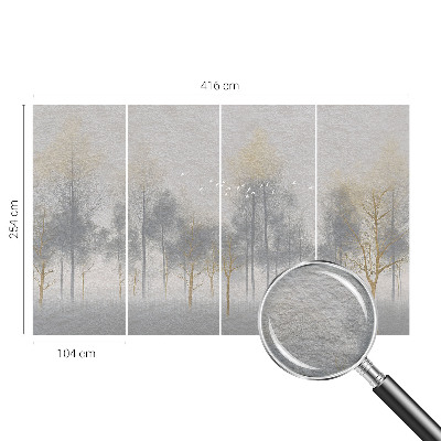 Fototapeta na mieru do obývačky Lesná harmónia