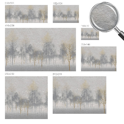 Fototapeta na mieru do obývačky Lesná harmónia