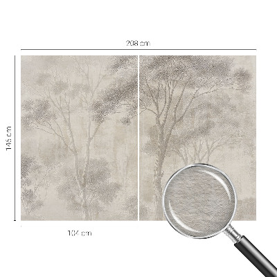 Fototapeta na mieru do spálne Štýlová harmónia