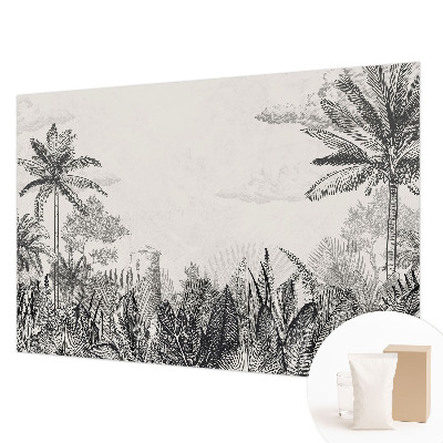 Tapeta na stenu s tropickou scénou