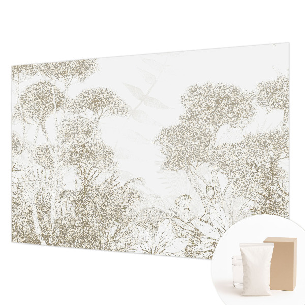 Vliesová tapeta na stenu Tropická vegetácia