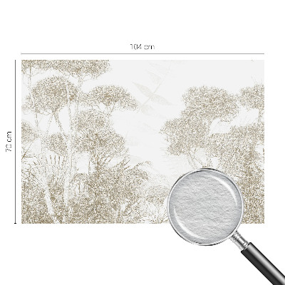 Vliesová tapeta na stenu Tropická vegetácia