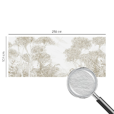 Vliesová tapeta na stenu Tropická vegetácia