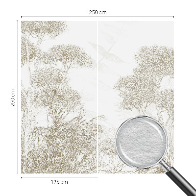 Vliesová tapeta na stenu Tropická vegetácia