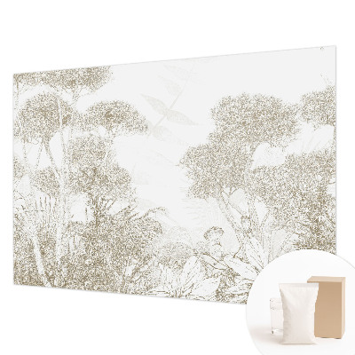 Vliesová tapeta na stenu Tropická vegetácia