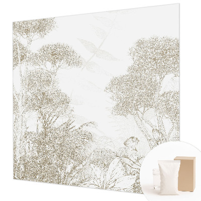 Vliesová tapeta na stenu Tropická vegetácia