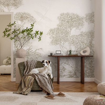 Vliesová tapeta na stenu Tropická vegetácia