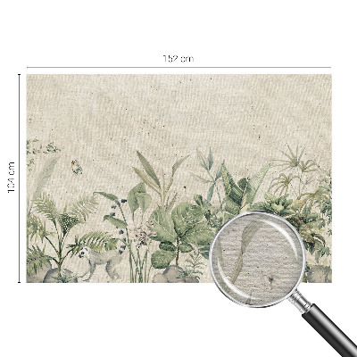 Fototapeta do spálne Tropická džungľa