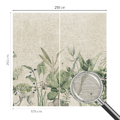 Fototapeta do spálne Tropická džungľa