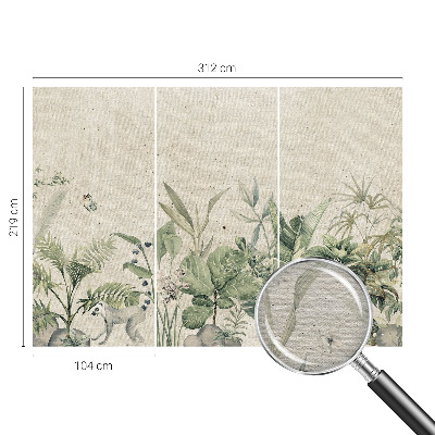 Fototapeta do spálne Tropická džungľa