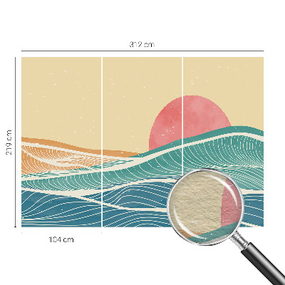 Fototapeta do obývačky Morské vlny