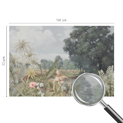 Vliesová fototapeta do obývačky Exotická krajina