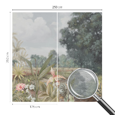 Vliesová fototapeta do obývačky Exotická krajina