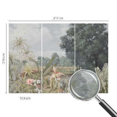 Vliesová fototapeta do obývačky Exotická krajina