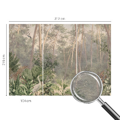 Vliesová fototapeta do spálne Prirodzená harmónia