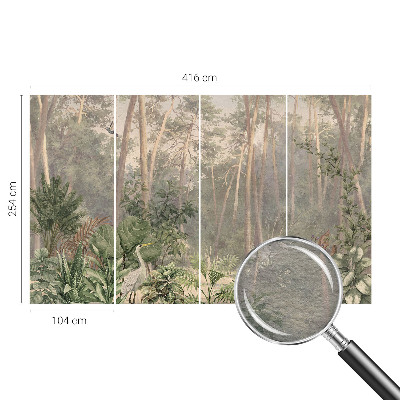 Vliesová fototapeta do spálne Prirodzená harmónia