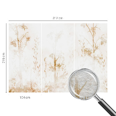 Vliesová fototapeta pre deti Botanická elegancia