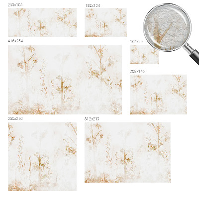 Vliesová fototapeta pre deti Botanická elegancia