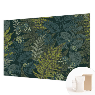 Fototapeta s potlačou na vliese Zelená elegancia