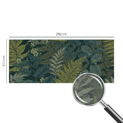 Fototapeta s potlačou na vliese Zelená elegancia