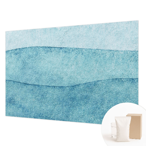 Fotografická tapeta na vliese Modré vlny