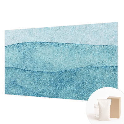 Fotografická tapeta na vliese Modré vlny