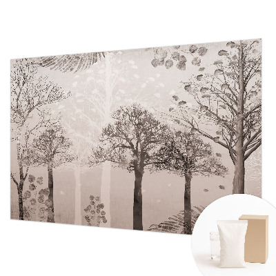 Vliesová fototapeta s potlačou Jemné stromy