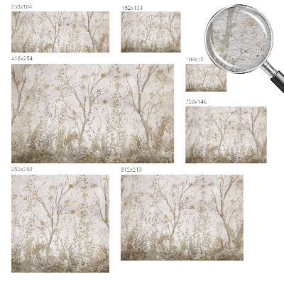 Dekoratívna fototapeta na stenu Lesný kútik