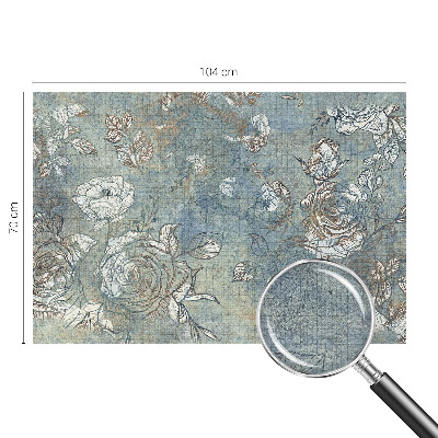 Fototapeta na mieru do obývačky Romantické ruže